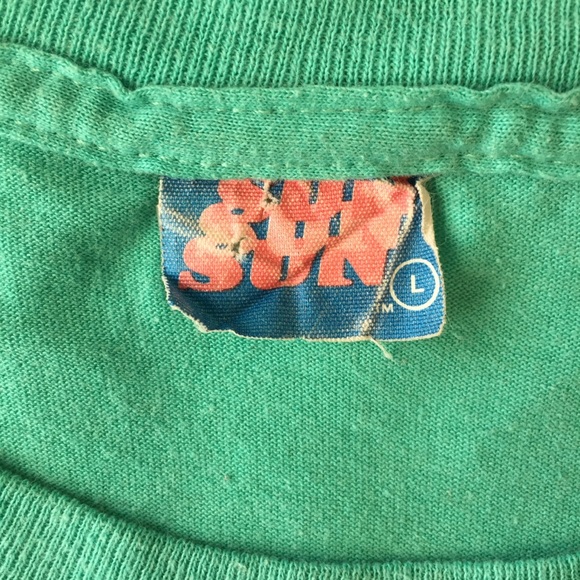 Vintage Size L, Sleeveless T-shirt, NC Cities - Picture 7 of 13